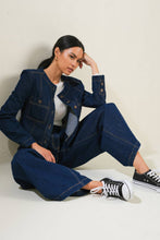 Load image into Gallery viewer, CRISP CANVAS DENIM JACKET
