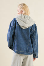 Load image into Gallery viewer, CROSS YOUR MIND DENIM JACKET
