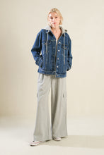 Load image into Gallery viewer, CROSS YOUR MIND DENIM JACKET
