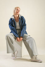 Load image into Gallery viewer, CROSS YOUR MIND DENIM JACKET
