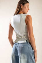 Load image into Gallery viewer, DINNER DATE WOVEN VEST
