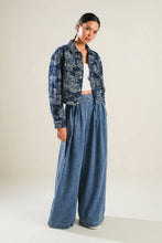 Load image into Gallery viewer, SOPHISTICATED STUNNER DENIM JACKET
