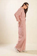 Load image into Gallery viewer, HONESTLY LOVE YOU TWILL CROP JACKET
