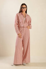 Load image into Gallery viewer, HONESTLY LOVE YOU TWILL CROP JACKET
