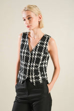 Load image into Gallery viewer, WHEN I'M WITH YOU TWEED VEST

