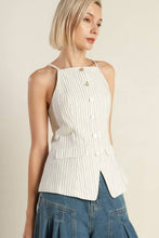 Load image into Gallery viewer, LEAD THE WAY WOVEN SEERSUCKER TOP
