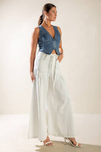 Load image into Gallery viewer, PICTURE PERFECT DENIM VEST
