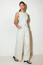 Load image into Gallery viewer, COFFEE RUN STRIPED WOVEN VEST
