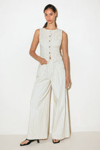 Load image into Gallery viewer, COFFEE RUN STRIPED WOVEN VEST

