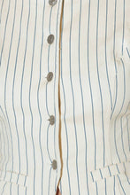 Load image into Gallery viewer, COFFEE RUN STRIPED WOVEN VEST
