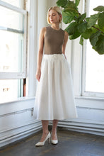 Load image into Gallery viewer, TALK TO THE SAND WOVEN MIDI SKIRT

