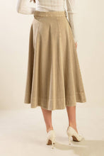 Load image into Gallery viewer, YOU KNOW IT TWILL MIDI SKIRT
