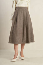 Load image into Gallery viewer, OVER YOU AGAIN WOVEN FULL SKIRT
