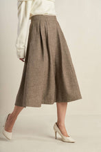 Load image into Gallery viewer, OVER YOU AGAIN WOVEN FULL SKIRT

