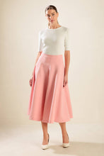 Load image into Gallery viewer, FALLING INTO BLISS WOVEN MIDI SKIRT
