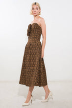 Load image into Gallery viewer, UPGRADED EVENT WOVEN MIDI SKIRT
