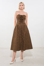 Load image into Gallery viewer, UPGRADED EVENT WOVEN MIDI SKIRT
