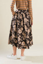 Load image into Gallery viewer, POSH PRESENCE WOVEN MIDI SKIRT
