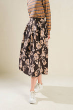 Load image into Gallery viewer, POSH PRESENCE WOVEN MIDI SKIRT
