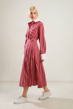 Load image into Gallery viewer, BEHIND THE GRIN WOVEN MIDI SKIRT
