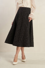 Load image into Gallery viewer, FOREVER DAYDREAMING WOVEN MIDI SKIRT
