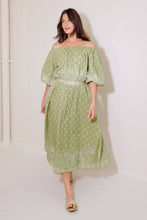 Load image into Gallery viewer, THE MORE THE MERRIER WOVEN FULL MIDI SKIRT

