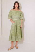 Load image into Gallery viewer, THE MORE THE MERRIER WOVEN FULL MIDI SKIRT
