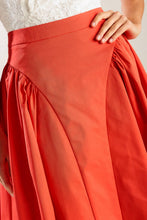 Load image into Gallery viewer, LUNCH WITH THE GIRLS WOVEN FULL MIDI SKIRT
