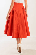 Load image into Gallery viewer, LUNCH WITH THE GIRLS WOVEN FULL MIDI SKIRT
