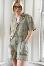 Load image into Gallery viewer, DAY IN THE LIFE DENIM ROMPER
