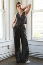 Load image into Gallery viewer, RAIN OR SHINE DENIM JUMPSUIT
