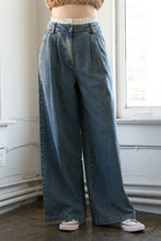Load image into Gallery viewer, SOMEWHERE UP ABOVE DENIM PANTS

