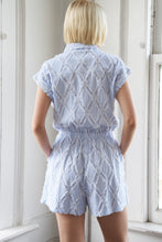 Load image into Gallery viewer, LOST IN THOUGHT WOVEN ROMPER
