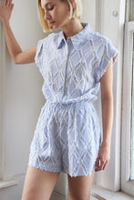 Load image into Gallery viewer, LOST IN THOUGHT WOVEN ROMPER
