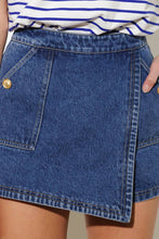 Load image into Gallery viewer, FOR A SECOND DENIM SKORT
