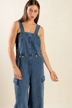 Load image into Gallery viewer, LET ME TALK DENIM CARGO PANTS
