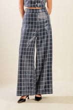 Load image into Gallery viewer, TRAVELING FAR NAVY SEQUIN PANTS
