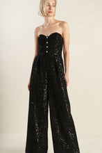 Load image into Gallery viewer, DOESN'T ADD UP SEQUIN JUMPSUIT
