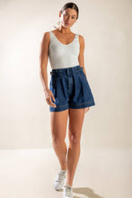 Load image into Gallery viewer, SPRING ROMANCE DENIM SHORTS
