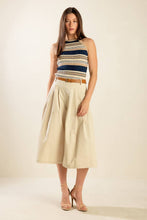 Load image into Gallery viewer, DRIFTING CURRENTS WOVEN CULOTTE PANTS
