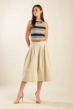Load image into Gallery viewer, DRIFTING CURRENTS WOVEN CULOTTE PANTS
