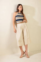Load image into Gallery viewer, DRIFTING CURRENTS WOVEN CULOTTE PANTS
