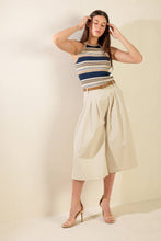 Load image into Gallery viewer, DRIFTING CURRENTS WOVEN CULOTTE PANTS
