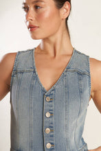 Load image into Gallery viewer, WALK WITH ME DENIM JUMPSUIT
