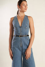 Load image into Gallery viewer, BEAUTIFUL THINGS DENIM JUMPSUIT
