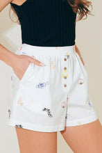 Load image into Gallery viewer, AFTER HOURS WHITE WOVEN SHORTS
