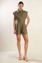 Load image into Gallery viewer, HEART OF A WOMAN WOVEN ROMPER
