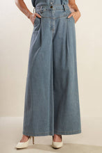 Load image into Gallery viewer, WONDERING WHY LIGHT DENIM PANTS

