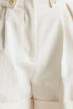 Load image into Gallery viewer, LOVE LETTERS WHITE WOVEN SHORT
