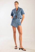 Load image into Gallery viewer, BY CHANCE DENIM SKORT
